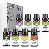 ピュア エッセンシャルオイル Ａセット １００％ピュア 精油 １０ｍｌ×８本入 アロマオイル セット