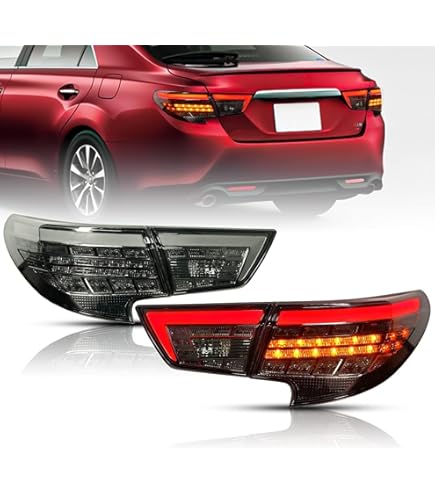 マークX 130 中期 社外 スモークテールランプ Amazon | GRX130 マークX/中期後期型 後期風テールランプ 社外品