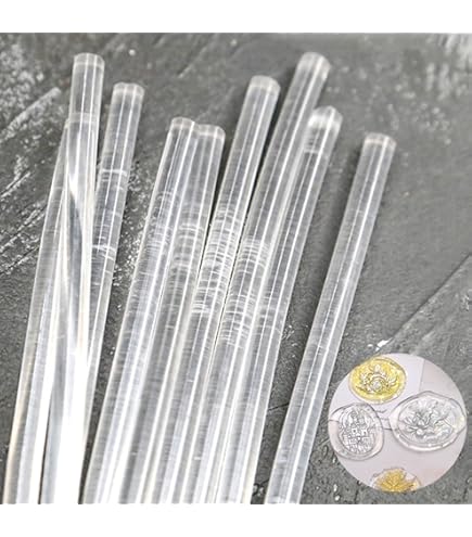 Amazon.co.jp: 10本 蓄光 グルースティック7mm10cm シーリングスタンプ