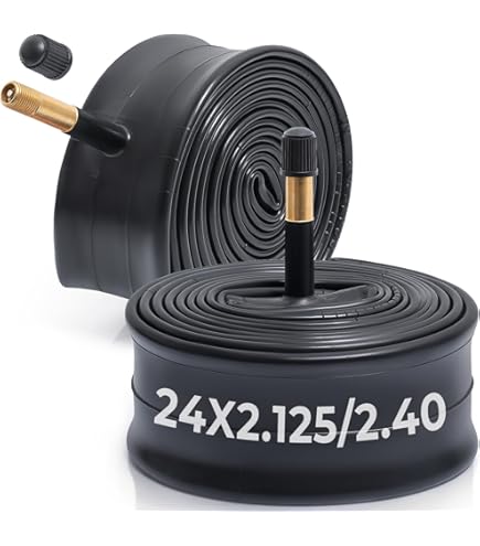 Amazon | 自転車チューブ 24 x 2.125/2.35 24インチ 2.10-2.40 米式