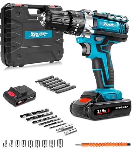 Amazon.co.jp: コードレスドリルドライバー、コードレスインパクト