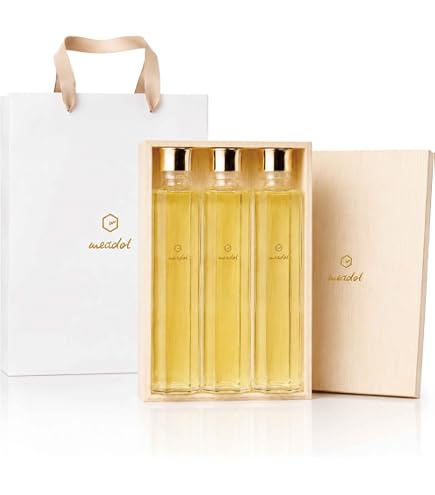 Amazon.co.jp: 国産はちみつのハニーワイン meadol ミードル 200ml 3本