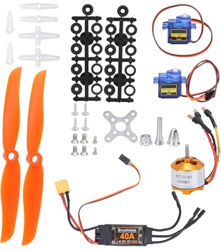 Buy Yrhrol 20Pcs RC Airplane Parts Kit: 1.2mm Z Push Rods + 1.3mm Adjustable Connectors + 4 Hole Nylon Control Horns For RC Aircraft & Boats Online At Low Prices In India