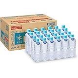 アサヒ飲料 おいしい水 天然水 ラベルレスボトル PET600ml×24本