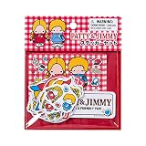 サンリオ(SANRIO) ステッカーセット（ふたりのLOOKBOOK） パティ＆ジミー 対象年齢3才以上 220591