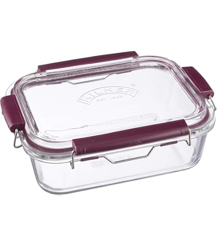 Amazon｜Kilner フレッシュストレージガラスタッパーウェア 丈夫なBPA