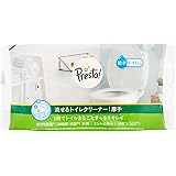 [Amazonブランド] Presto! 節水トイレ対応 流せる トイレクリーナー 厚手 大判 10枚入(ミシン目入20カット) ×12個