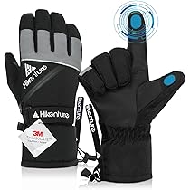 Amazon | Hikenture スキーグローブ｢3Mシンサレート2倍保温｣防水裏起毛
