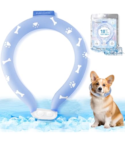 Amazon | 2024新 クールリング ひんやり 冷感 ネッククーラー 犬 首元