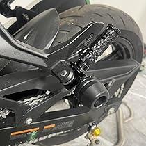 めろ 10/25使用 Amazon | 【HRuizq】タンデムステップ スライダー カワサキ ZX