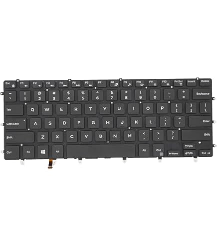 Amazon.co.jp: QRFAX 交換用ノートパソコンキーボード Dell Inspiron