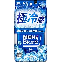 Amazon.co.jp: 【10個セット】メンズビオレ ボディシート 極冷感タイプ
