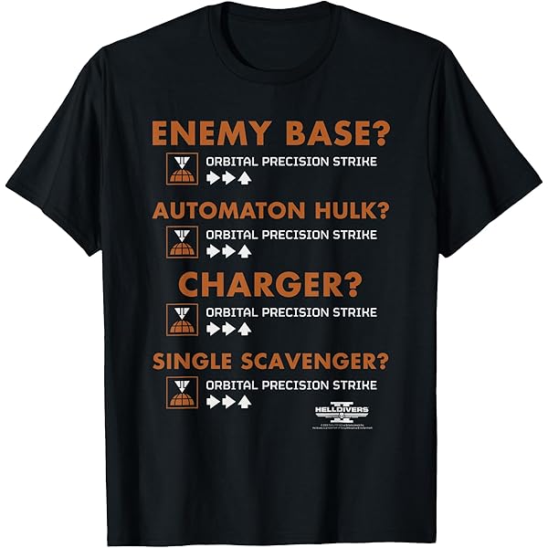 Amazon | Helldivers 2 Grayscale Video Game Poster Tシャツ