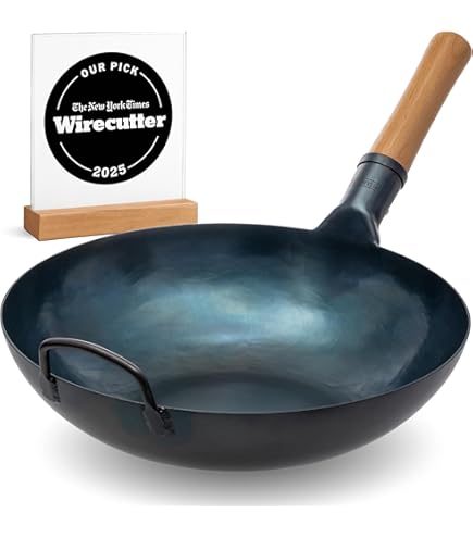 Corelle Brands DuraNano CBDN32KD-HH/SG Wok Pan with Lid, 32cm