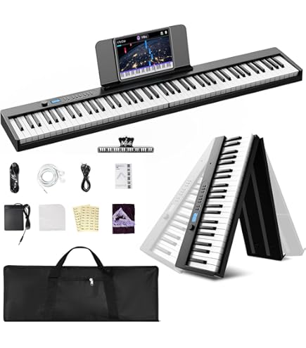 Amazon | TERENCE 電子ピアノ V50 ブラック | 電子ピアノ | 楽器・音響機器