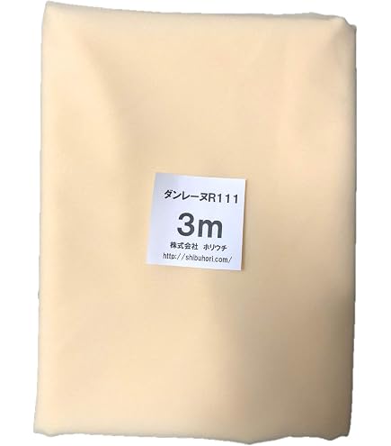 Amazon | ダンレーヌ R111 接着芯 白（生成）3mカット | 接着芯・接着