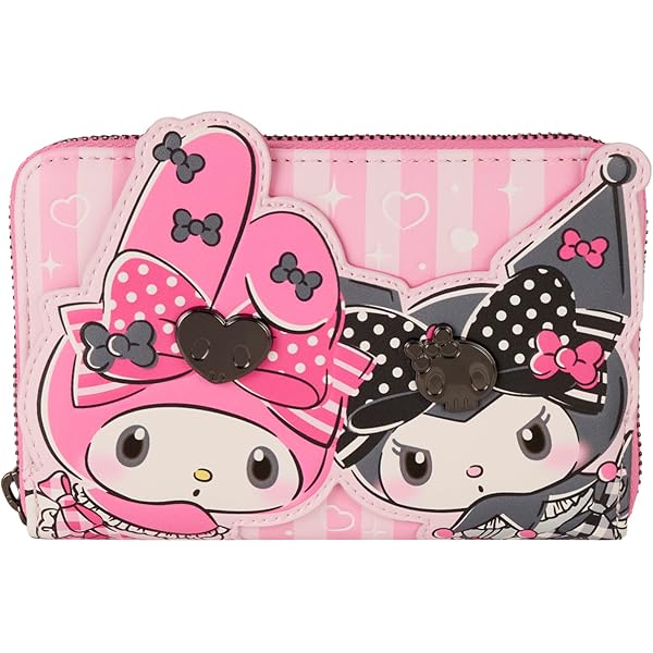 Amazon | Loungefly Sanrio My Melody and Kuromi Wallet | 財布