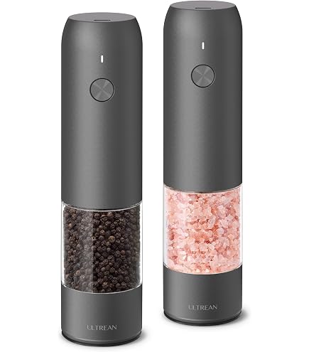 Amazon.co.jp: MTIC 電動スパイスミル 交換式ポッド付き ペッパーミル