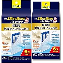 Amazon | テトラ 水換えも減らせるバイオバッグJr. 6個パック AT