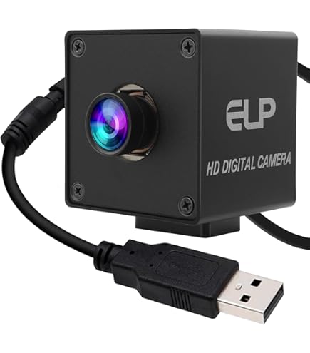 Amazon.co.jp: ELP オートフォーカス 4K USBカメラ 超小型