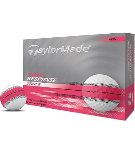 Amazon.co.jp: TaylorMade テーラーメイド TP5 STRIPE ゴルフボール 1