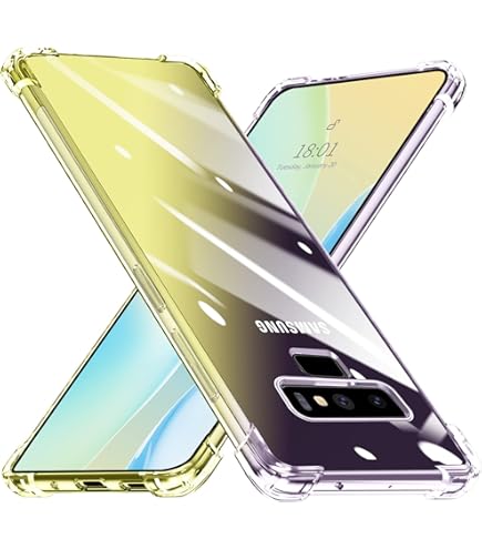 Galaxy note 9 SC-01L 本体 　箱　クリアケース Galaxy Note9 SC-01L/SCV40 ハード ケース スマホ カバー hd