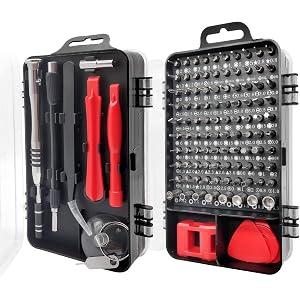 ZJW110 in 1 精密ドライバーセット98種ビット 特殊ドライバー 多機能ツール diy修理工具 携帯修理ツール…