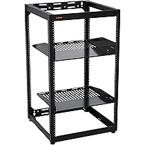 Amazon | ECHOGEAR 20U オープンフレームラック サーバー&AVギア
