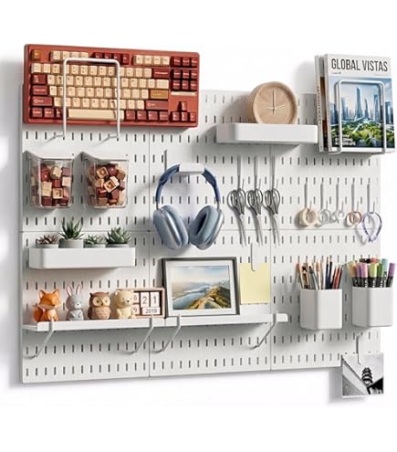 Zestify Revamp Your Space with A Versatile Pegboard Kit