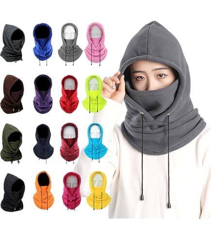 Amazon.co.jp: 赤 フードウォーマー ネックウォーマー フェイスカバー