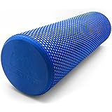 METEOR Essential Muscle Foam Roller, Massage Roller for Muscle Relax, Back Pain Relif, Yoga, Pilates, Exercise, Physio (BLUE 
