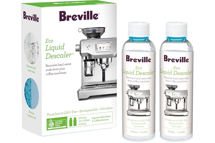 Breville, Eco Liquid Descaler 2 x 100ml, BES009CLR0NAN2