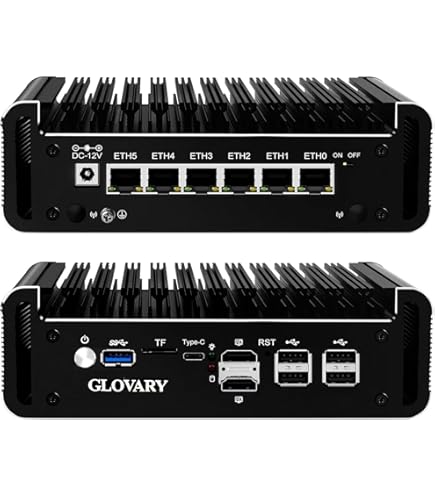 Amazon.co.jp: mini Celeron J1900 Quad Core Firewall PC ミニ