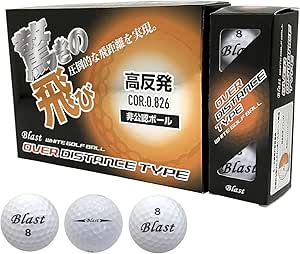 Amazon Blast ブラスト ゴルフボール Blast 12個 B K2w ブラスト Blast ゴルフボール