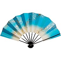 (443)舞扇　3本セット　水色　白　金　詩吟　舞踊　扇子　ぼかし 443)舞扇 3本セット 水色 白 金 詩吟 舞踊 扇子 ぼかし 舞扇 白