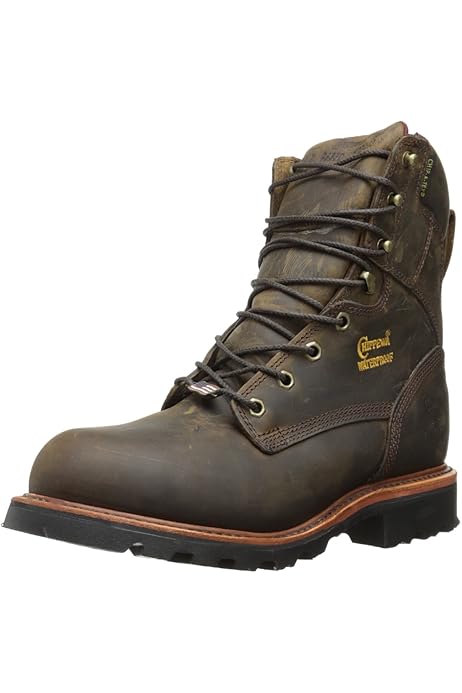 Amazon | Chippewa メンズ 8インチ スチールトウ EH 20091 ロガー 