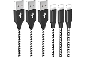 Phone 充電ケーブル【3本セット/ 2M 】超高耐久ケーブル 急速充電