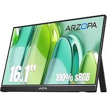 ARZOPA 16.1インチ モバイルモニター 本体 Amazon.co.jp: ARZOPA 16.1インチ モバイルモニター 大画面 フルHD IPS
