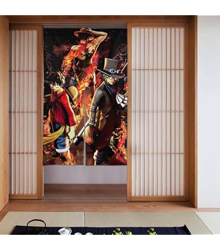 Amazon｜のれん ワンピース ルフィ ギア5 (1) アニメ 暖簾