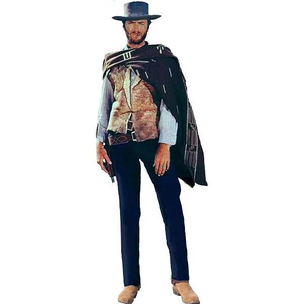 Amazon.co.jp: thecostumebase クリントイーストウッド ポンチョ