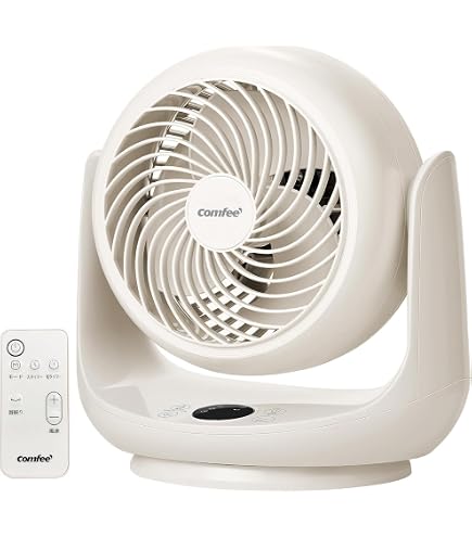 Amazon | サーキュレーター 扇風機 【2025夏新開発&3D首振り&マイナス