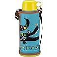 タイガー魔法瓶(TIGER) タイガー 水筒 800ml 直飲み コップ 付 2WAY ステンレス ボトル ポーチ付き サハラ コロボックル ワニ MBR-C08GAW