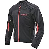 デイトナ(Daytona) バイク用 ジャケット 春夏 ソフトプロテクター付属 スポーツメッシュジャケット HBJ-058 ブラック/レッド Mサイズ 21666