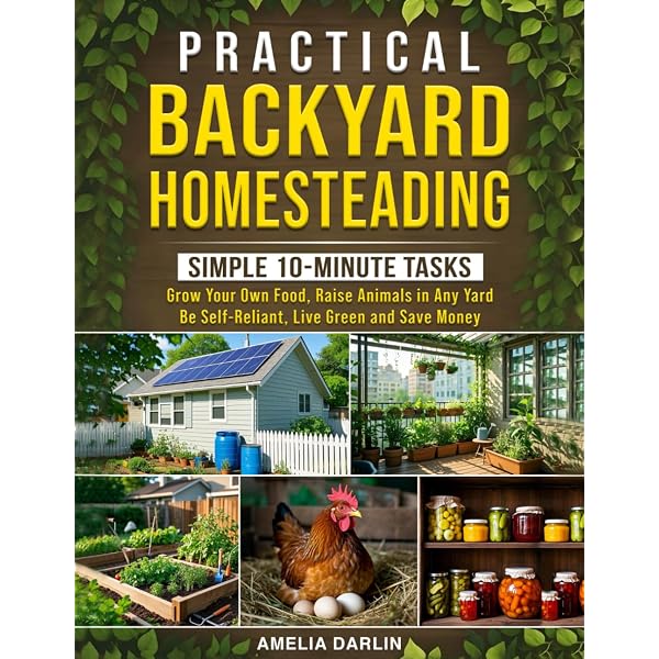 Amazon | Mini Farming: Self-Sufficiency on 1/4 Acre | Markham