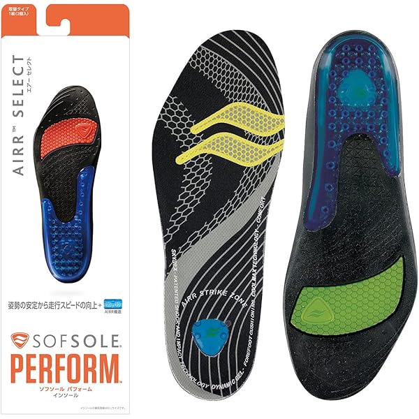 Amazon.co.jp: SOFSOLE インソール エアープラス L 2個入 226387