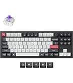 Keychron Q1 HE 75% ワイヤレスキーボード 磁気センサースイッチ搭載 ゲーミングキーボードの最高峰「Keychron Q1