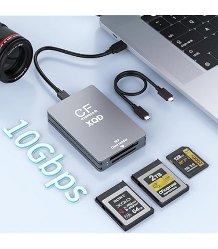 Amazon.co.jp: XQD/CFExpress タイプB メモリーカードリーダー