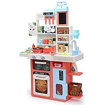 子供キッチン　おままごとセット Amazon | おままごとセット キッチントイ おもちゃ 84点セット 圧力鍋
