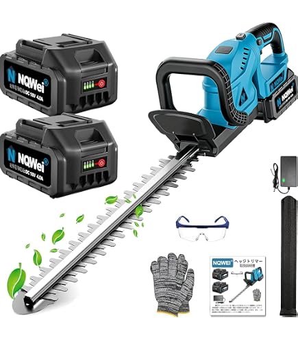 ヘッジトリマー 充電式⭕️バッテリー付き⭕️180°回転ハンドル ブラシレスモー Amazon | ヘッジトリマー コードレス ミルウォーキー18Vバッテリー用
