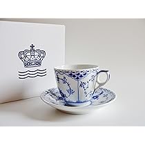 美品　ロイヤルコペンハーゲン　カップ＆ソーサー　3客　ハーフレース Amazon｜ROYAL COPENHAGEN(ロイヤルコペンハーゲン) カップ_ソーサー